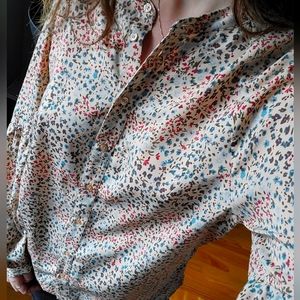 Flowers blouse